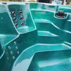 Готовый СПА бассейн с противотоком Bigeer SwimSpa Белло